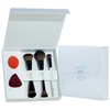 Jessup Ultimate Travel Makeup Tool Gift Kit makiažo šepetėlių rinkinys 3vnt. + makiažo kempinėlės 2 vnt. T510