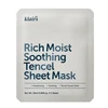 Klairs Rich Moist Shoothing Sheet Mask drėkinamoji lakštinė veido kaukė, 25 ml
