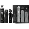 Lattafa Maahir Juodas Edition Giftset rinkinys unisex (EDP, 100 ml + dezodorantas, 200 ml + purškiamas namų kvapas, 300 ml)