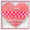 Lovely Plushy Promise puszek do pudru w kształcie serca