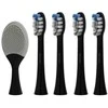 Lovio SonicProtect PRO antgaliai sonic dantų šepetėliui vidutinio kietumo Juoda LVTB124BK-HM 5vnt.