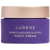„Lumene Nordic Ageless Ajaton Radiant Youth Night“ lyginamasis ir minkštinamasis naktinis kremas 50 ml