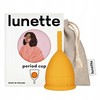 Lunette Menstruacinė taurelė „Period Cup“ oranžinė, 2 dydis