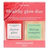 Manucurist „Healthy Glow Duo“ nagų priežiūros rinkinys 2 x 15 ml