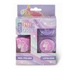 Aquarius MARTINELIA Little Unicorn kosmetikos rinkinys vaikams, 1 nagų lakas, 2 lūpų blizgis (violėtinis)