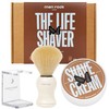 Men Rock The Life Shaver Sandalwood Essential Shaving Kit Skutimosi priemonių rinkinys, 1vnt