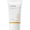 Missha All Around Safe Block Cotton Sun SPF 50+ matinį efektą suteikiantis veido kremas nuo saulės, 50 ml