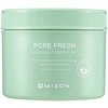 Šveičiamieji padeliai veido odos valymui Mizon Pore Fresh Peeling Toneris Pad Calming, ramina odą, skirti mišriai, riebiai odai, 60 padelių