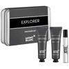 Mont Blanc Explorer komplektas miniatura wody perfumowanej spray 7.5ml + żel pod prysznic 30ml + balsam po goleniu 30ml