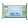 Mustela Baby Compostable Cleaning Wipes With Fragrance drėgnos valomosios servetėlės vaikams, 60 vnt.
