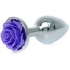 „MyLove“ žaislai – papuošalai, sidabrinis kištukas „PLUG ROSE“ – violetinė