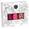 NAILMATIC_SET Kids Magic Forest komplektas lakierów do paznokci Sheepy 8ml + Peachy 8ml + Kitty 8ml