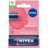 Nivea Caring Beauty lūpų ir skruostų balzamas „Rožė“, 4,8 g