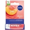 Nivea 24H Moisture Lip Peach Shine, 4,8 g