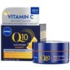 Nivea energizuojantis naktinis kremas nuo raukšlių su Q10 Energy (Kreminis), 50 ml