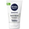 Nivea Men Sensitive Face Wash valomasis gelis vyrams, 100 ml