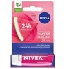 Nivea 24H Moisture lūpų balzamas su arbūziniu blizgesiu, 4,8 g