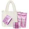 NUXE_SET Hair Prodigieux szampon wygładzający 200ml +odżywka wygładzająca ułatwiająca rozczesywanie 200ml + 3-minutowa maska do włosów 200ml + kosmetyczka