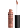 NYX Matiniai lūpų dažai Soft Matte Lip Cream, 8 ml, spalva - Abu Dhabi