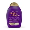 Organix Cosmetix Plaukų kondicionierius su vitaminu B7, biotinu ir kolagenu, 385 ml