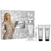 Paris Hilton Platinum Rush rinkinys: kvapusis vanduo purškiklis 100 ml + kvapusis vanduo purškiklis 10 ml + kūno balzamas 90 ml + dušo želė 90 ml