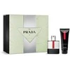 Prada rinkinys: Luna Rossa Carbon tualetinis vanduo vyrams, 50 ml + Luna Rossa Carbon atgaivintas dušo želė kūnui, 75 ml
