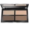 Pupa Milano Contouring &amp; Strobing Ready 4 Selfie pudros paletė 003 tamsiai odai, 17,5 g