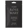 Rated Green Rated Žalias "Rated Žalias Cold Brew Rosemary Balancing Scalp" Atkuriamoji plaukų kaukė riebiems plaukams 50ml