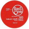Red One Raudona One Aqua Hair Gel Wax Full Force plaukų vaškas Raudona 150ml