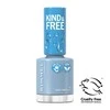 Rimmel London Kind and Free Nagų lakas 152-Tidal Wave Mėlyna