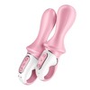Satisfyer Air Pump Booty 5+ Rosa siurblio vibratorius