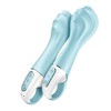 Satisfyer Air Pump Vibrator 5+ šviesiai mėlynas pompinis vibratorius