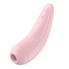 Satisfyer - Curvy 2+ Air Pulse Stimulator + Vibration Rožinė