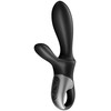 Satisfyer Heat Climax Intimate Warming Vibrator Juodas Bluetooth