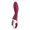 „Satisfyer SATISFYER_Heated Thrill Vibrator“ vibratorius su programėle „Connect“ violetine spalva