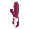 Satisfyer Hot Bunny Warming Dual Motor Intimate Device Rožinė Bluetooth