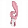 Satisfyer Hug Me bunny vibratorius Rožinė/Balta