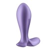 Satisfyer Intensity Plug Analinis vibratorius Purpurinė