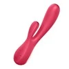 Satisfyer SATISFYER_Mono Flex vibratorius Raudono klitorio ir G taško stimuliatorius