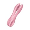 Satisfyer Threesome 1 Intimate Massage Device with 3 Motors Rožinė