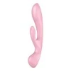 Satisfyer Triple Oh Light Rožinė daugiafunkcis vibratorius
