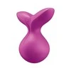 Satisfyer Viva la Vulva 3 Lay-On Vibrator Violet - Ergonomic Silicone Model