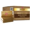 Augaliniai tamsiai rudi plaukų dažų kubeliai Henna Bar, Sattva Ayurveda, 3x80g