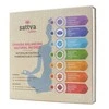 Smilkalų lazdelių rinkinys Chakra Box, Sattva Ayurveda, 49 vnt.