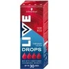 Schwarzkopf Live Drops Fiery Raudona, 30 ml