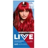 „Schwarzkopf Live Ultra Brights“ arba „Pastel 092 Vivid Raudona“.