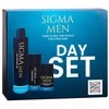 Kann Sigma Men Dieninis rinkinys: kūno ir plaukų prausimosi gelis 200 ml + rankų kremas 100 ml + dieninis kremas 50 ml