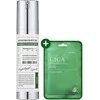 Tony Moly Skin627 „Boosting Shot 300“ + „Cica“ su žaliąja arbata lakštinės kaukės rinkinys: veido serumas 50 ml + lakštinė kaukė 22 ml