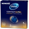 Unimil Contact Ultra ultra ploni tepami prezervatyvai 3 vnt.