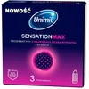 Unimil Senstation Max prezervatyvai su didžiausiu taškų skaičiumi 3 vnt.